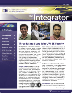The Integrator Fall 2013